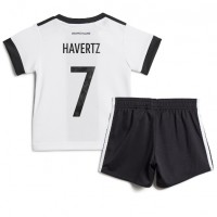 Tyskland Kai Havertz #7 Fotballklær Hjemmedraktsett Barn VM 2022 Kortermet (+ korte bukser)